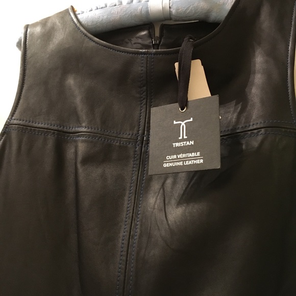 plus size genuine leather dresses